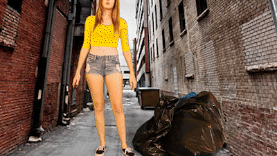 Throwing Herself Out 4K - Image 18